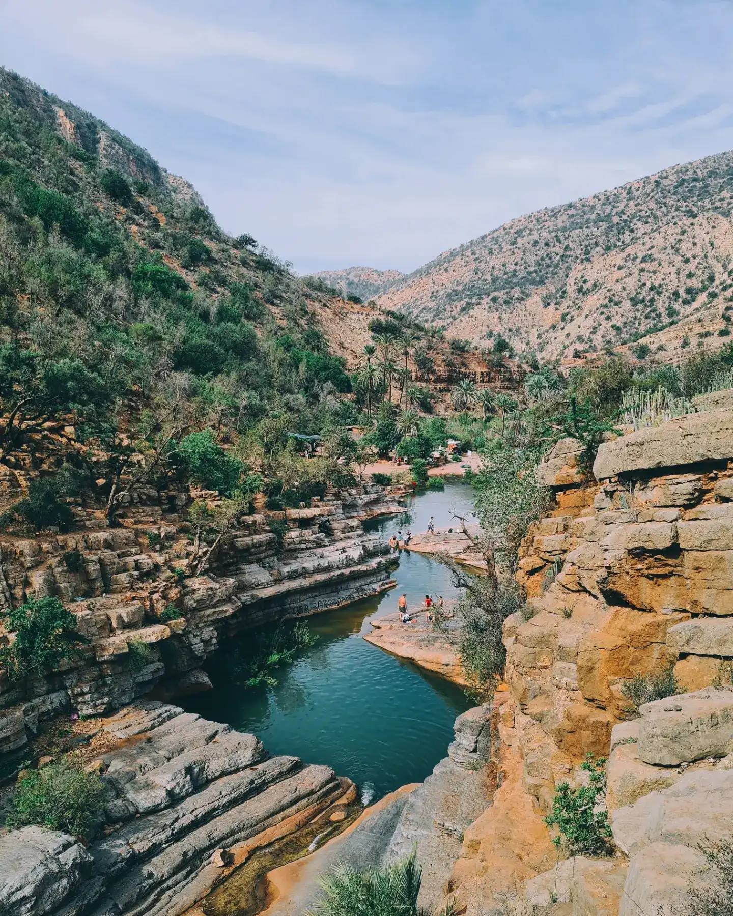 Paradise Valley from Tamri, Morocco